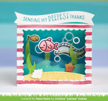 Load image into Gallery viewer, shadow box card ocean add-on