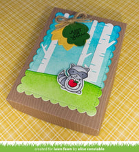 Load image into Gallery viewer, outside in stitched scalloped rectangle stackables
