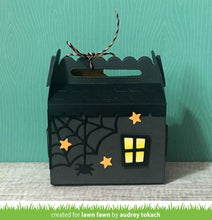 Load image into Gallery viewer, scalloped treat box haunted house add-on
