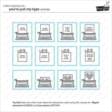 Load image into Gallery viewer, you're just my type
