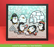 Load image into Gallery viewer, let it snow border
